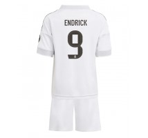 Real Madrid Endrick #9 Koszulka Podstawowa dzieci 2025-26 Krótki Rękaw (+ krótkie spodenki)